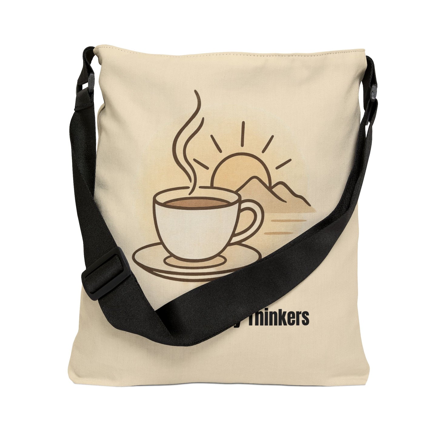 Bruntee Morning Coffee Adjustable Tote