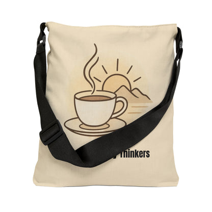 Bruntee Morning Coffee Adjustable Tote