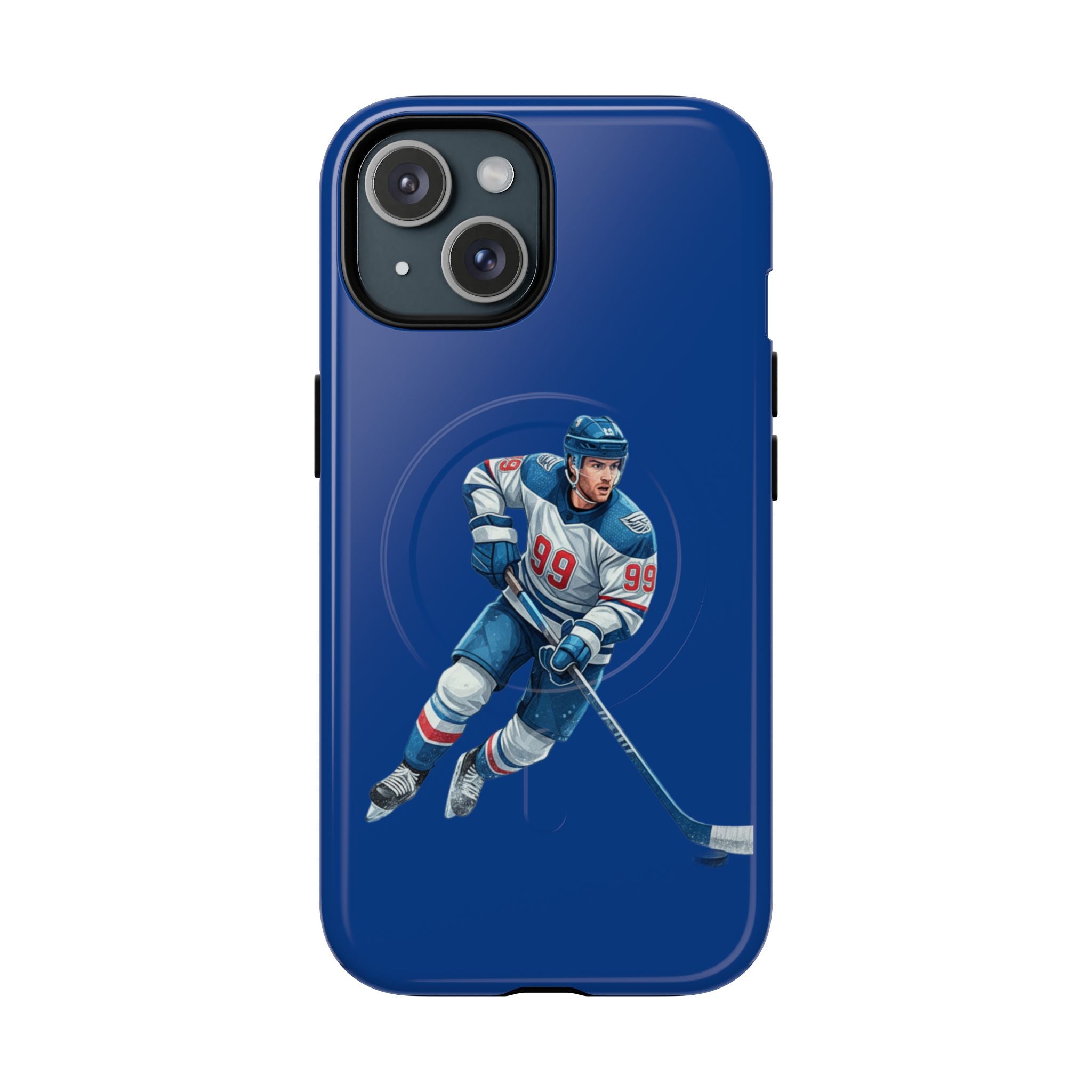 Hockey Phone Case – Tough Magnetic Cover, Hockey Player Design, Durable Sports Phone Accessory, Gift for Fans