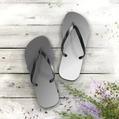 Minimalist Gray Flip Flops | His & Her Summer Sandals | Casual Beachwear | Lightweight Vacation Slides | Comfortable Everyday Footwear