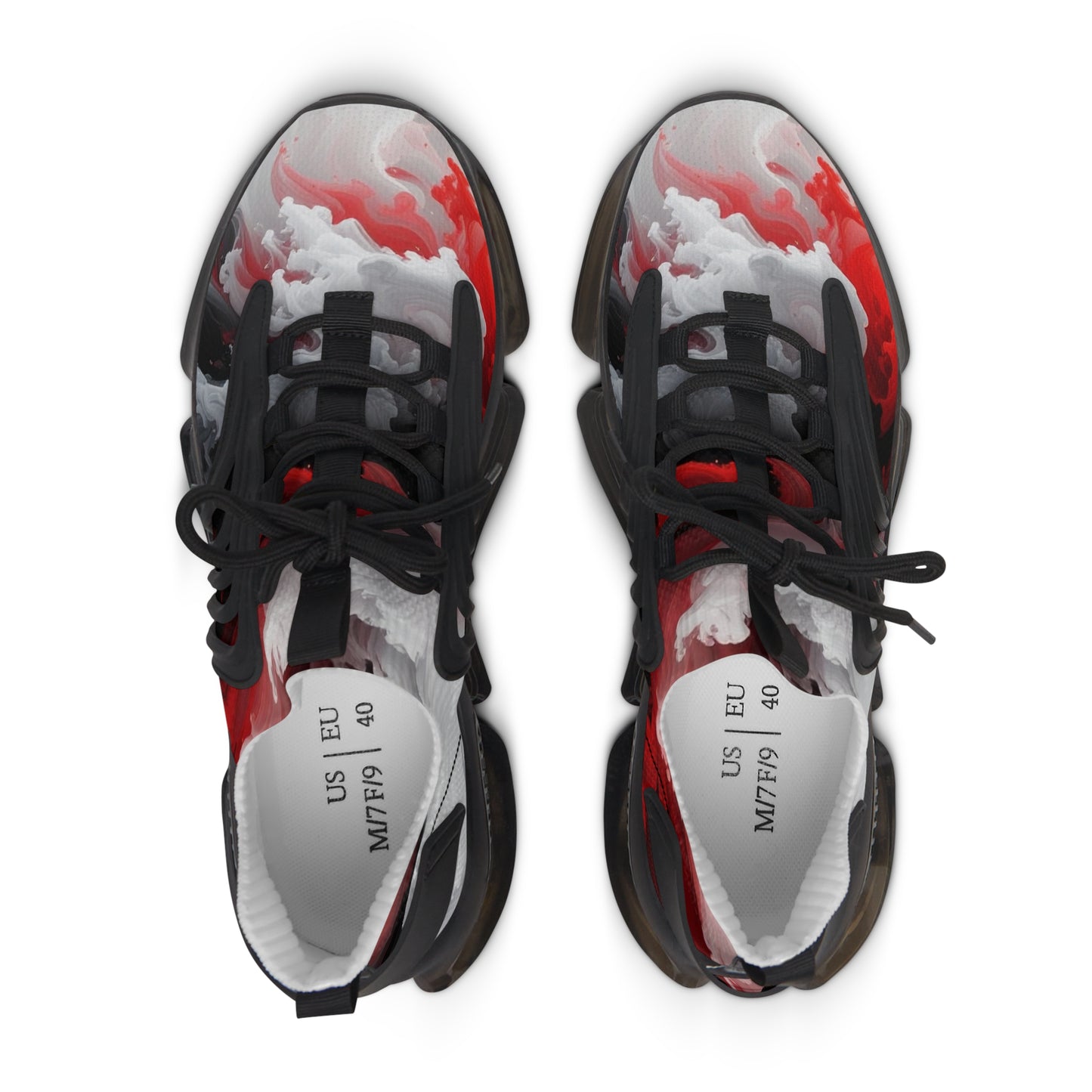 Bruntee Bold Abstract Women’s Mesh Sneakers