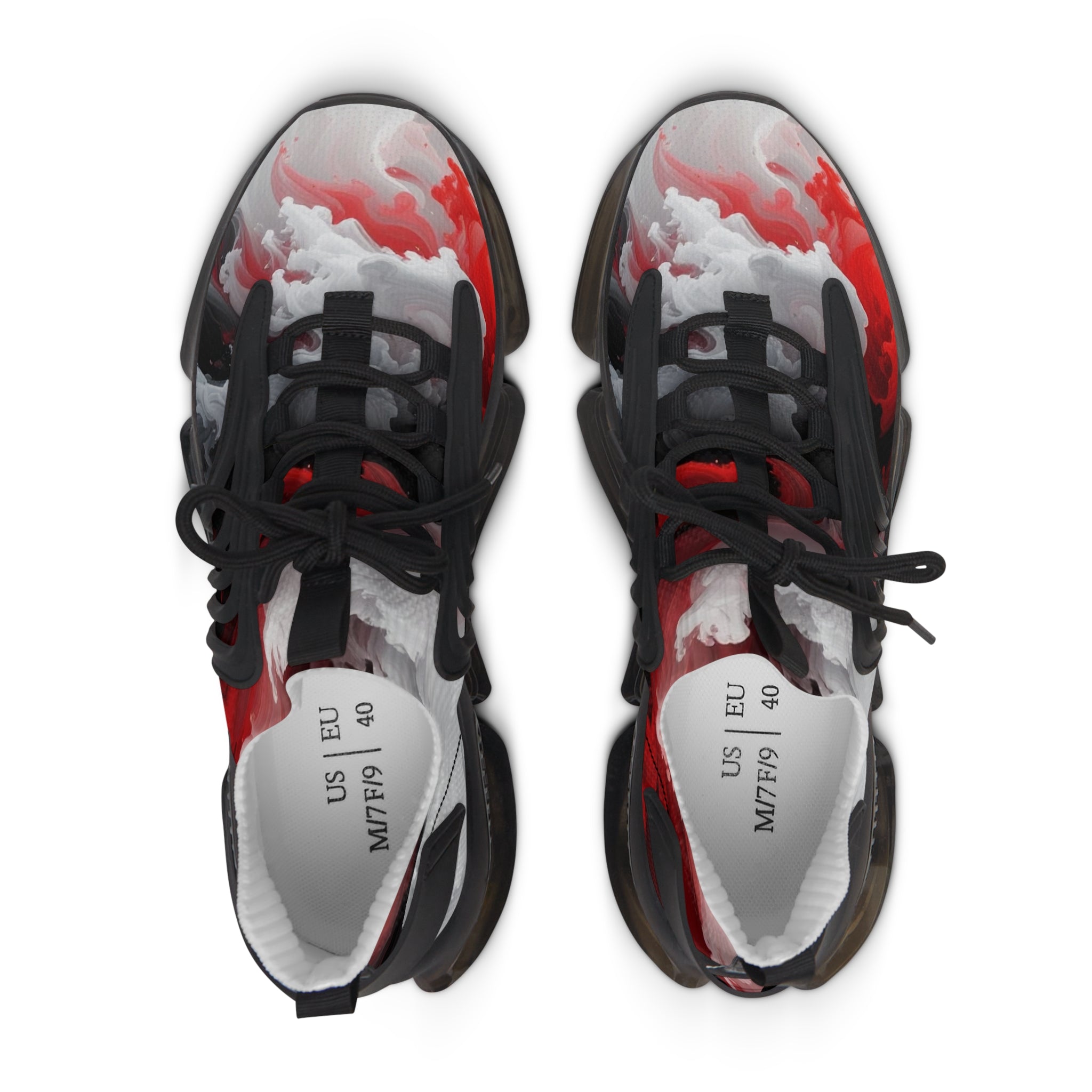 Bold Abstract Women’s Mesh Sneakers | Stylish Athletic Shoes, Breathable Fashion Footwear & Sporty Summer Style
