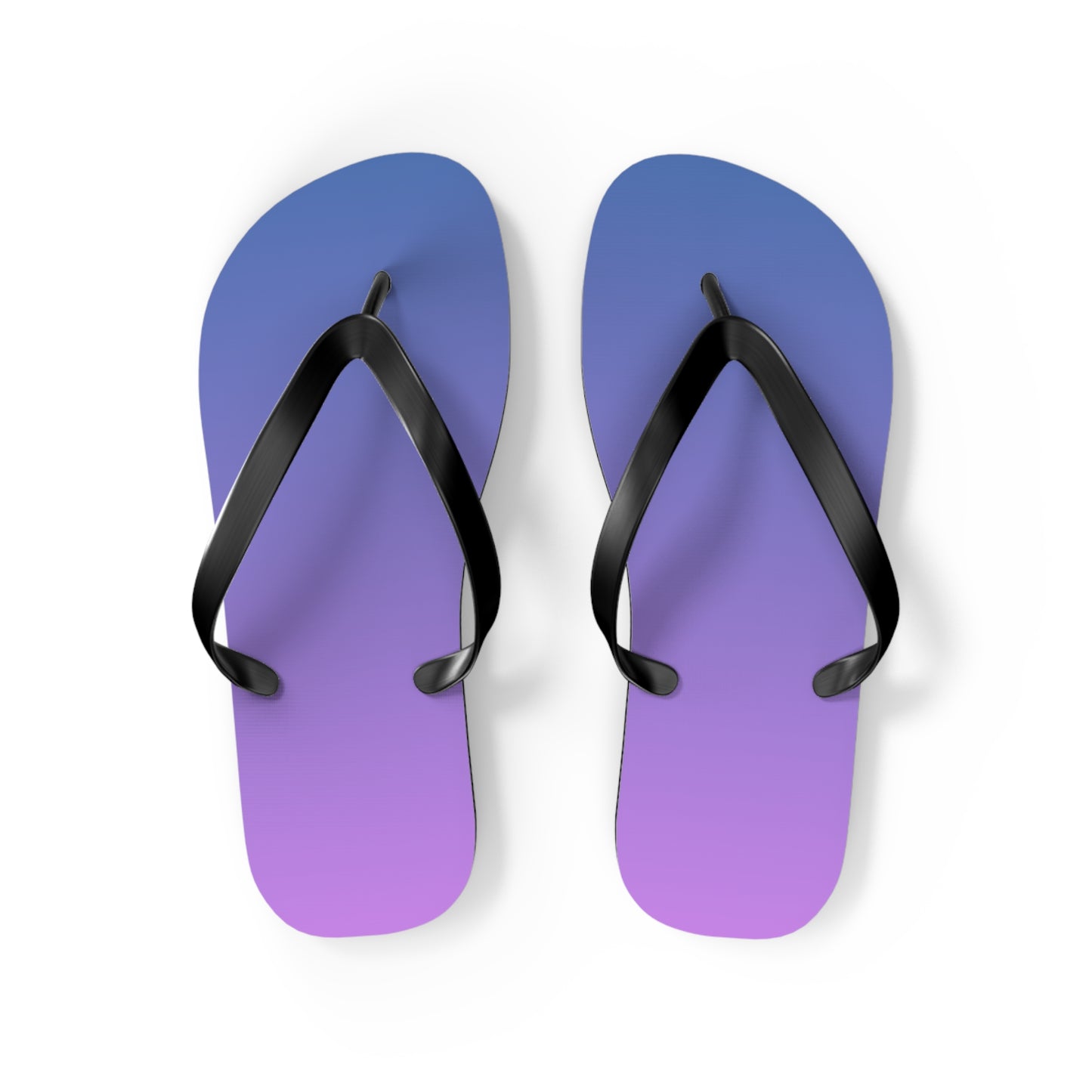 Ombre Gradient Flip Flops | Stylish Summer Sandals | Beach & Pool Footwear | Trendy Vacation Slides | Gift for Him or Her