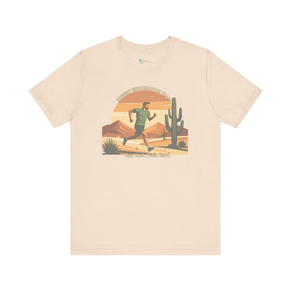 Desert Endurance Team Tee | Western Running Shirt, Outdoor Adventure Top, Motivational Athletic T-Shirt for Men