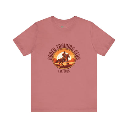 Rodeo Training Club Western Graphic Tee | Vintage Cowboy Shirt |Men's Rodeo Apparel & Country Music Outfit