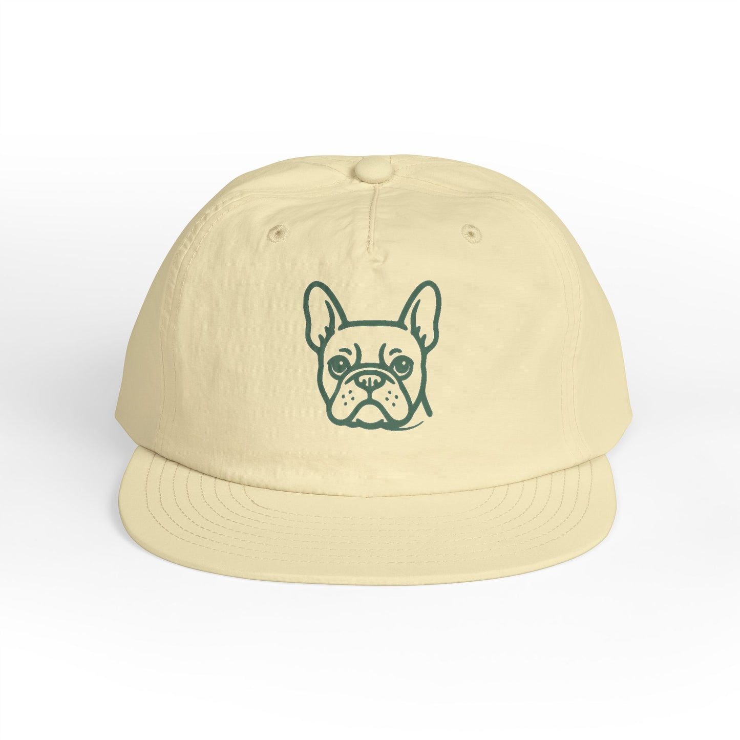French Bulldog Surf Cap – Eco-Friendly Beach Hat for Dog Lovers | Bruntee Hats
