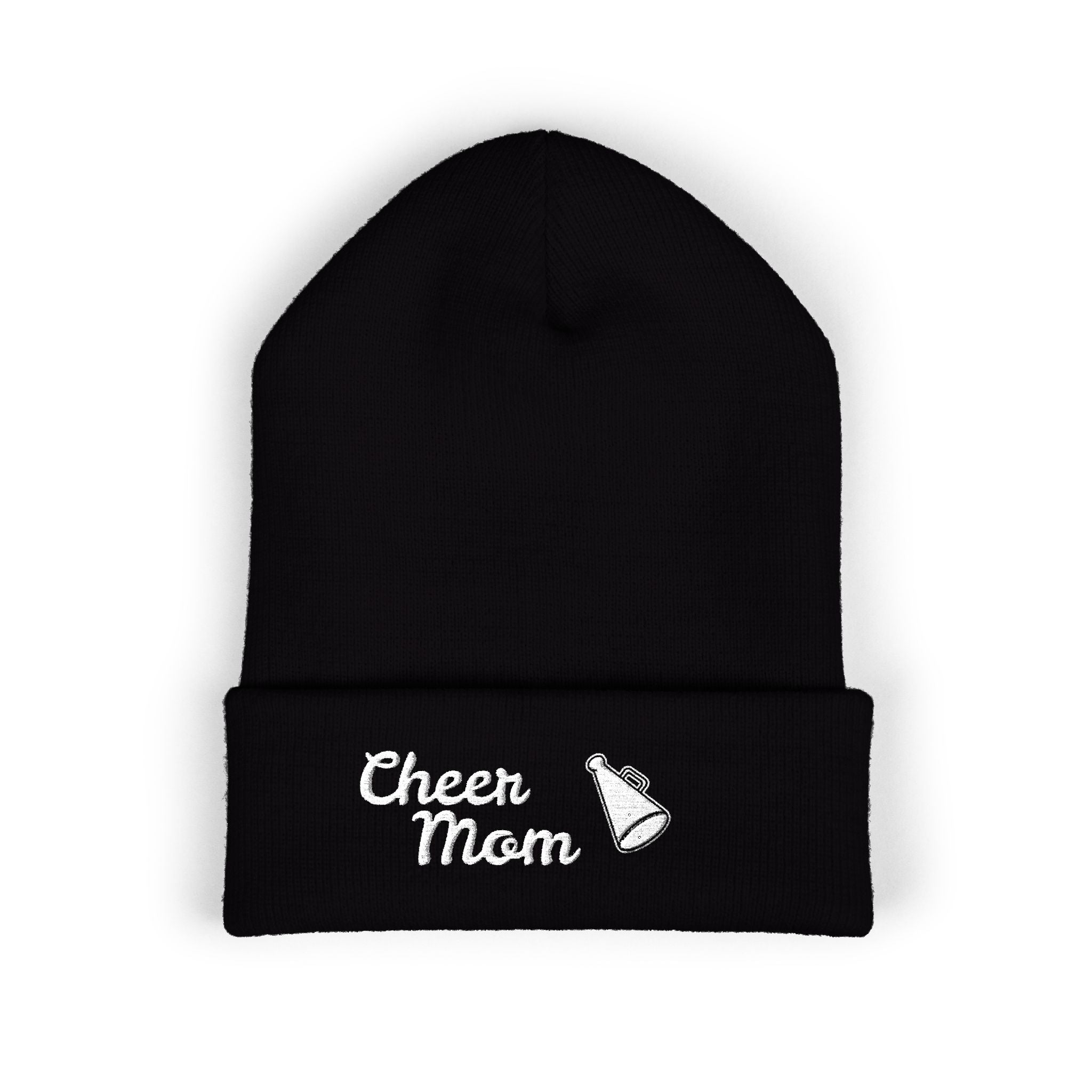 Classic Cuffed Embroidered Beanie | Winter Hat, Unisex Cold Weather Accessory, Stylish & Warm Gift