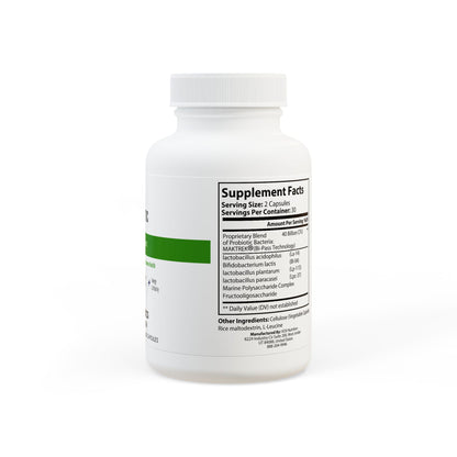 Built to Rise Probiotic Supplement (60 Capsules) | 40 Billion CFU with MAKTrek® Technology | Digestive, Immune & Performance Support