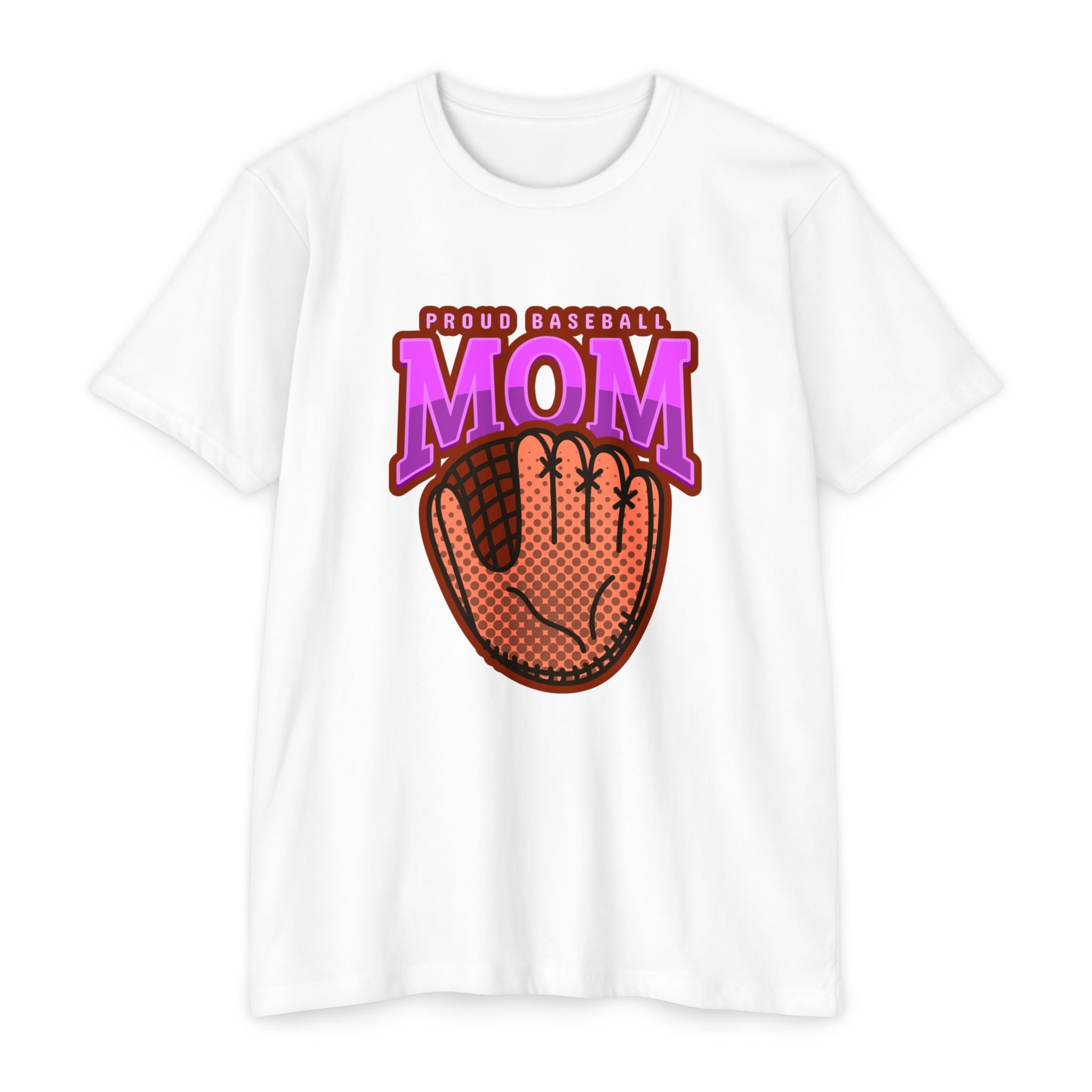 Proud Baseball Mom T-Shirt - Yellow Graphic Tee for Sports Moms & Casual Wear