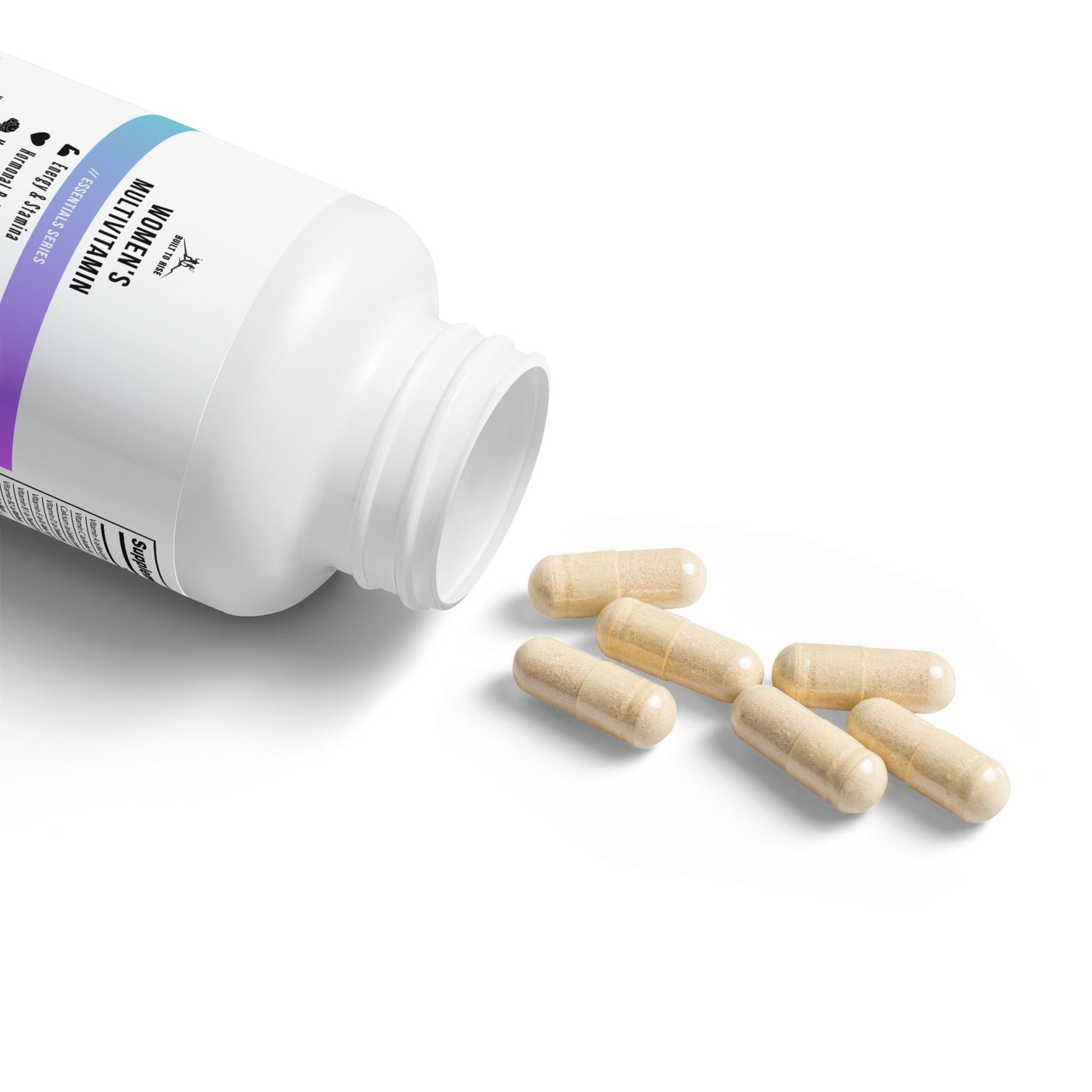 Built to Rise Multivitamin for Women (60 Capsules) | Daily Energy, Hair & Antioxidant Support | Non-GMO Women’s Supplement