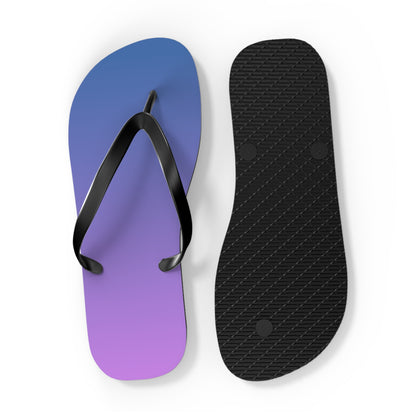 Ombre Gradient Flip Flops | Stylish Summer Sandals | Beach & Pool Footwear | Trendy Vacation Slides | Gift for Him or Her