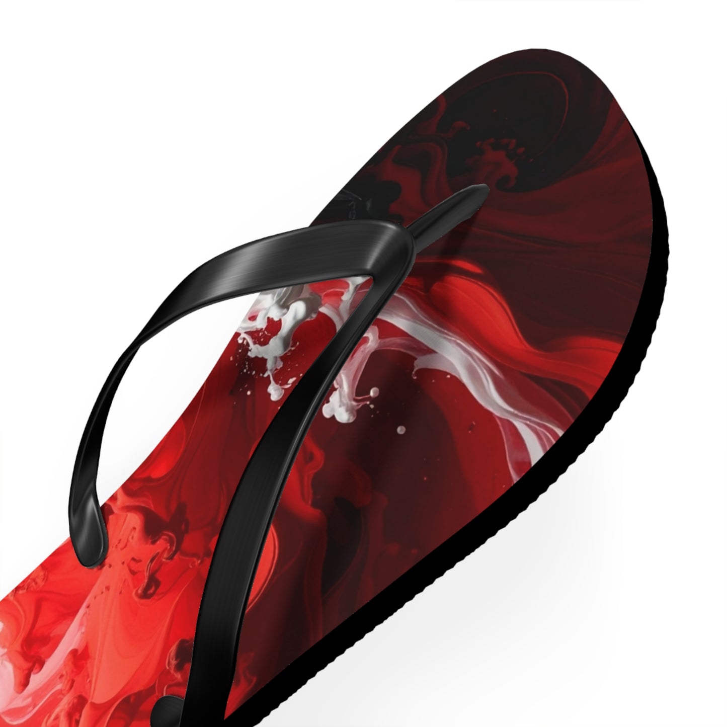 Bold Abstract Flip Flops | Stylish Summer Sandals, Beachwear & Poolside Vacation Footwear