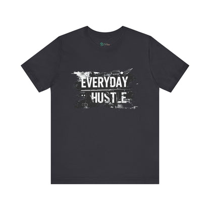 Bruntee "Everyday Hustle" Men's Motivational Tee | 100% Cotton Streetwear & Fitness Shirt