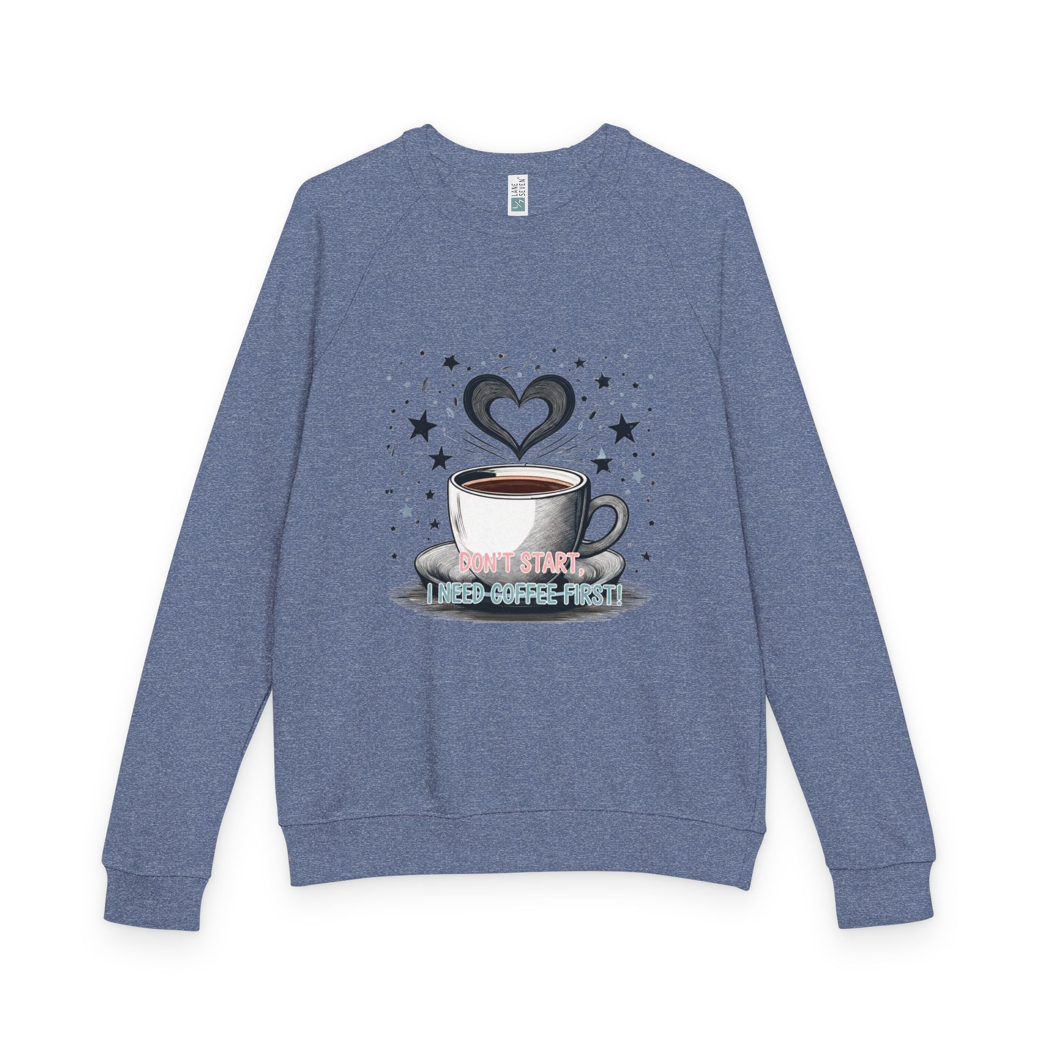 Bruntee Coffee Lover Crewneck – Funny Cozy Sweatshirt, Unisex Casual Wear, Gift for Coffee Enthusiasts