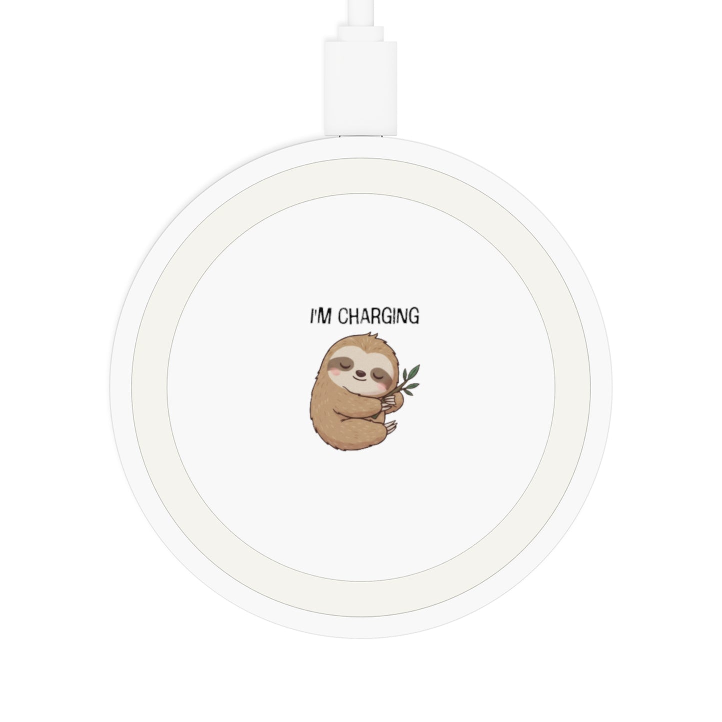 Cute Sloth Wireless Charging Pad | Fun Desk Accessory, Eco-Friendly Tech Gift & Playful Home Decor