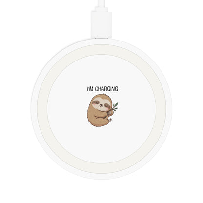 Cute Sloth Wireless Charging Pad | Fun Desk Accessory, Eco-Friendly Tech Gift & Playful Home Decor