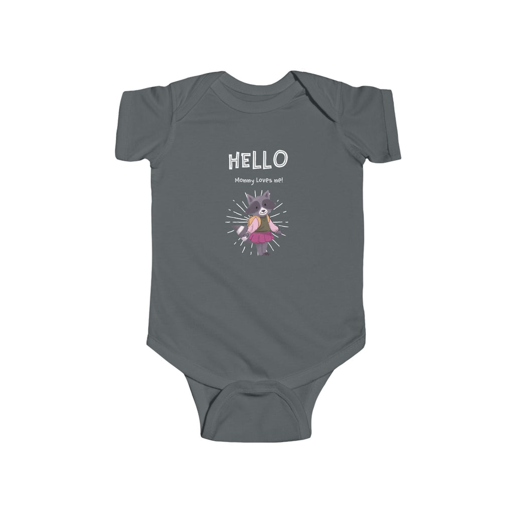 Baby Greeting Bodysuit, Cute Infant Onesie, Baby Shower Gift, Toddler Clothes, Newborn Outfit, Christmas Present