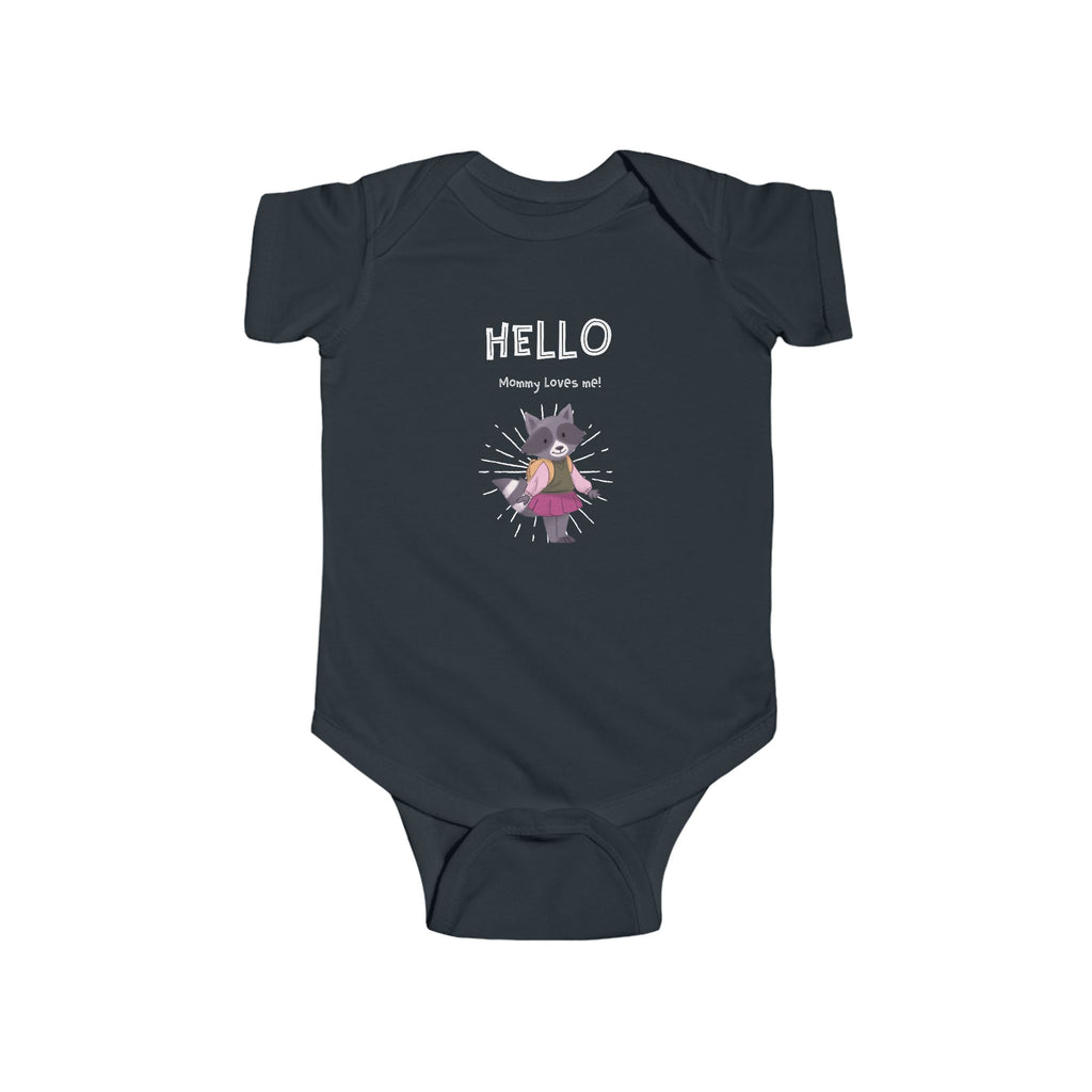 Baby Greeting Bodysuit, Cute Infant Onesie, Baby Shower Gift, Toddler Clothes, Newborn Outfit, Christmas Present