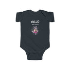 Baby Greeting Bodysuit, Cute Infant Onesie, Baby Shower Gift, Toddler Clothes, Newborn Outfit, Christmas Present