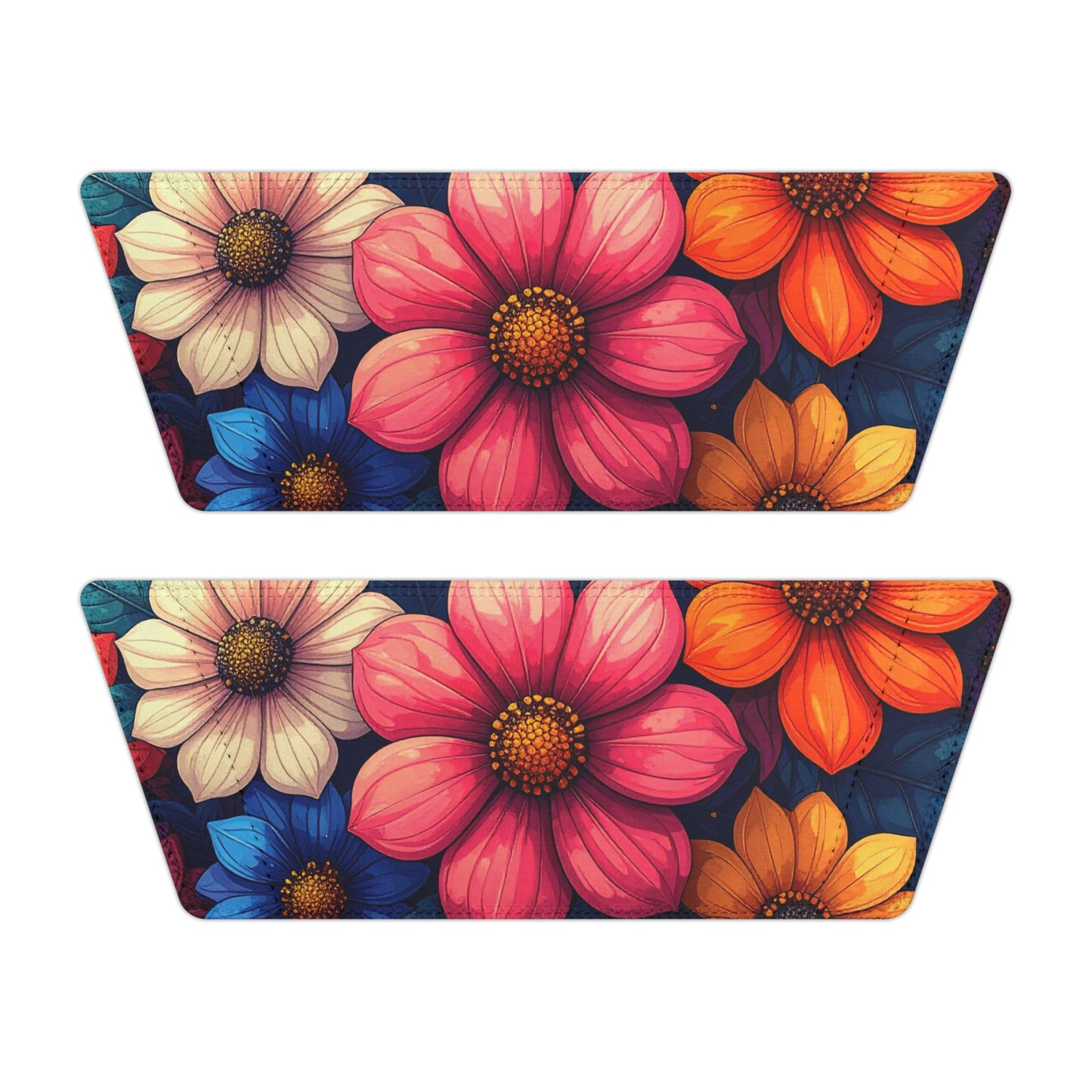 Vibrant Floral Women’s Sandals | Removable-Strap Summer Slides, Lightweight Casual Footwear for Beach & Vacation