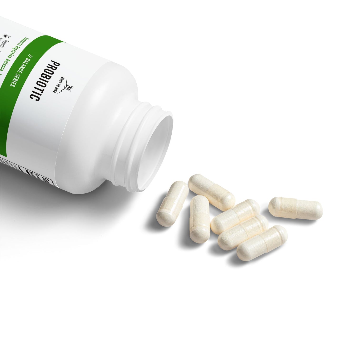 Built to Rise Probiotic Supplement (60 Capsules) | 40 Billion CFU with MAKTrek® Technology | Digestive, Immune & Performance Support