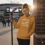 Just a Girl Who Loves Hockey Hoodie – Women’s & Girls’ Hockey Fan Pullover, Cozy Sports Sweatshirt, Gift for Hockey Lovers