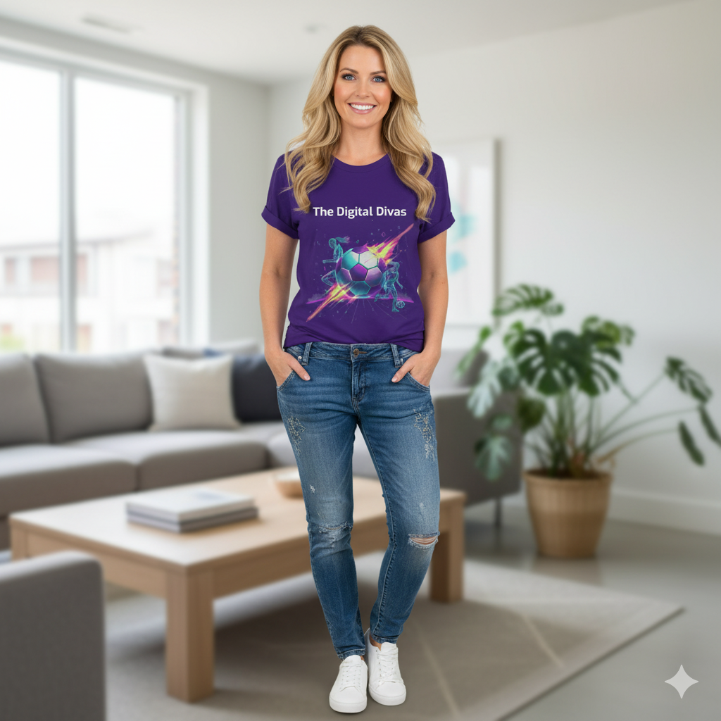 Digital Divas Ladies T-Shirt