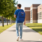 Beast Mode Backpack - Gym Bag, School Backpack, Motivational Rucksack, Workout Gear, Durable Travel Bag