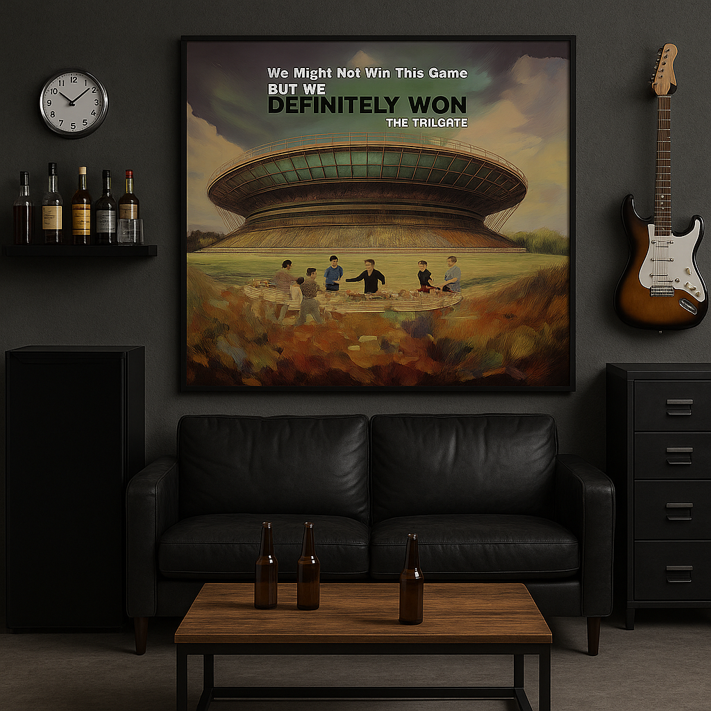 Vintage Sports Art Poster | Motivational Wall Print, Home Decor Gift for Sports Fans