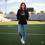 Game Day Football Hoodie – Women’s Pullover for Fans & Tailgating