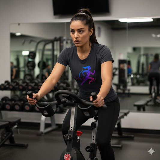 Bruntee Velocity Dynamic Running Tee – Women's Fitness Performance Top