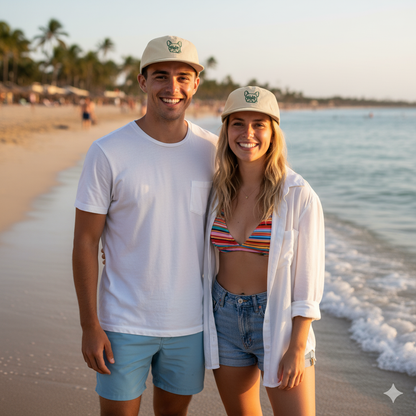 French Bulldog Surf Cap – Eco-Friendly Beach Hat for Dog Lovers | Bruntee Hats