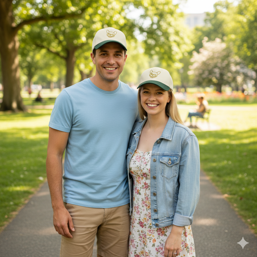 Dog Lover Baseball Cap – Fun French Bulldog Embroidered Hat for Everyday Wear | Bruntee Hats
