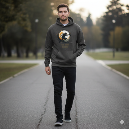 The Hunt Within Hoodie | Men's Adventure Sweatshirt for Outdoor Enthusiasts, Motivational Wear & Everyday Comfort