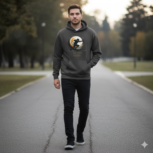 The Hunt Within Hoodie | Men's Adventure Sweatshirt for Outdoor Enthusiasts, Motivational Wear & Everyday Comfort