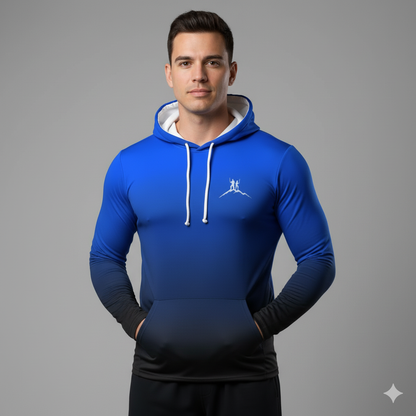 Bruntee Adventure Ready Men’s Pullover Hoodie | Motivational Sweatshirt for Travel & Outdoor Enthusiasts