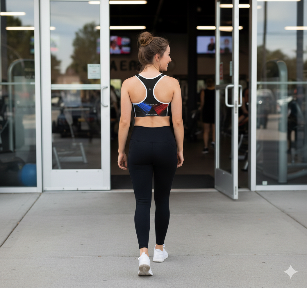 Bruntee Built to Rise Drive Mode Sports Bra – Fuel Your Fire Power