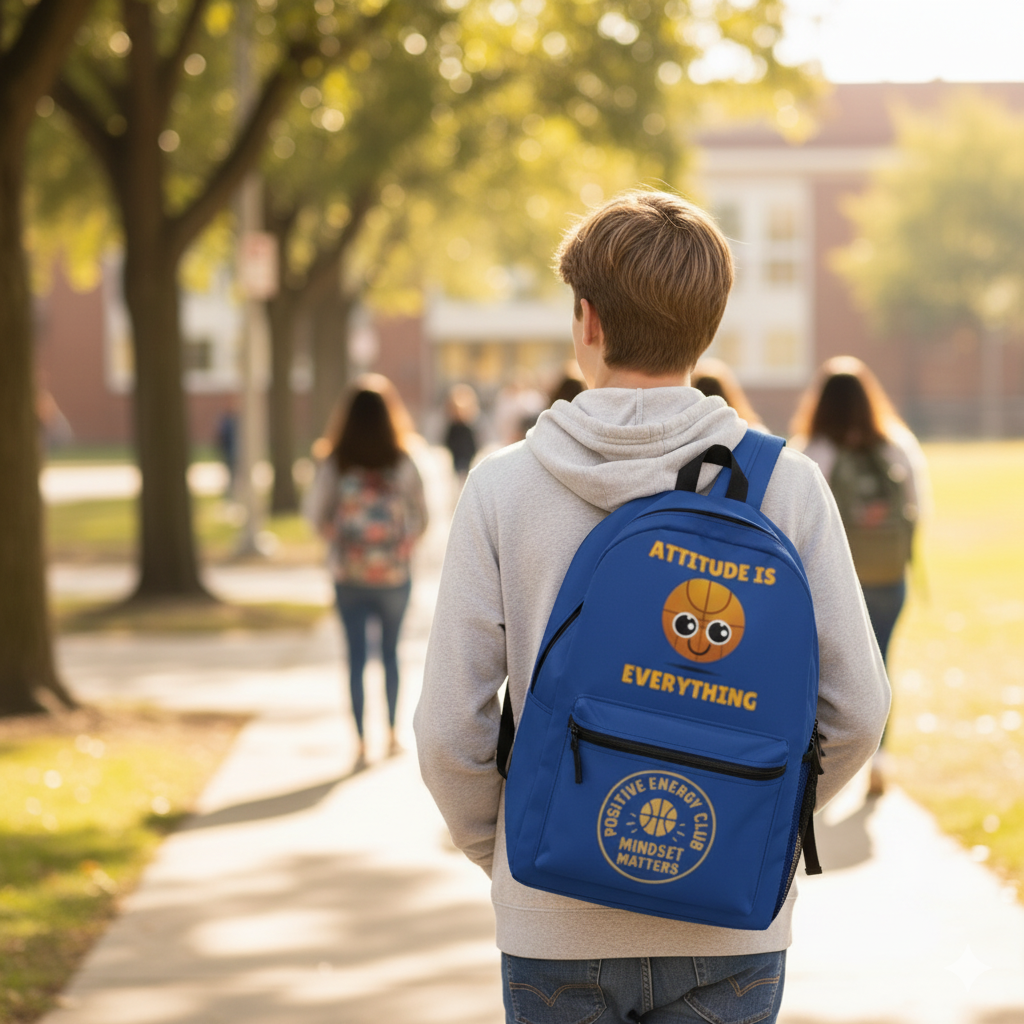 Attitude is Everything Backpack | Perfect for School & Travel