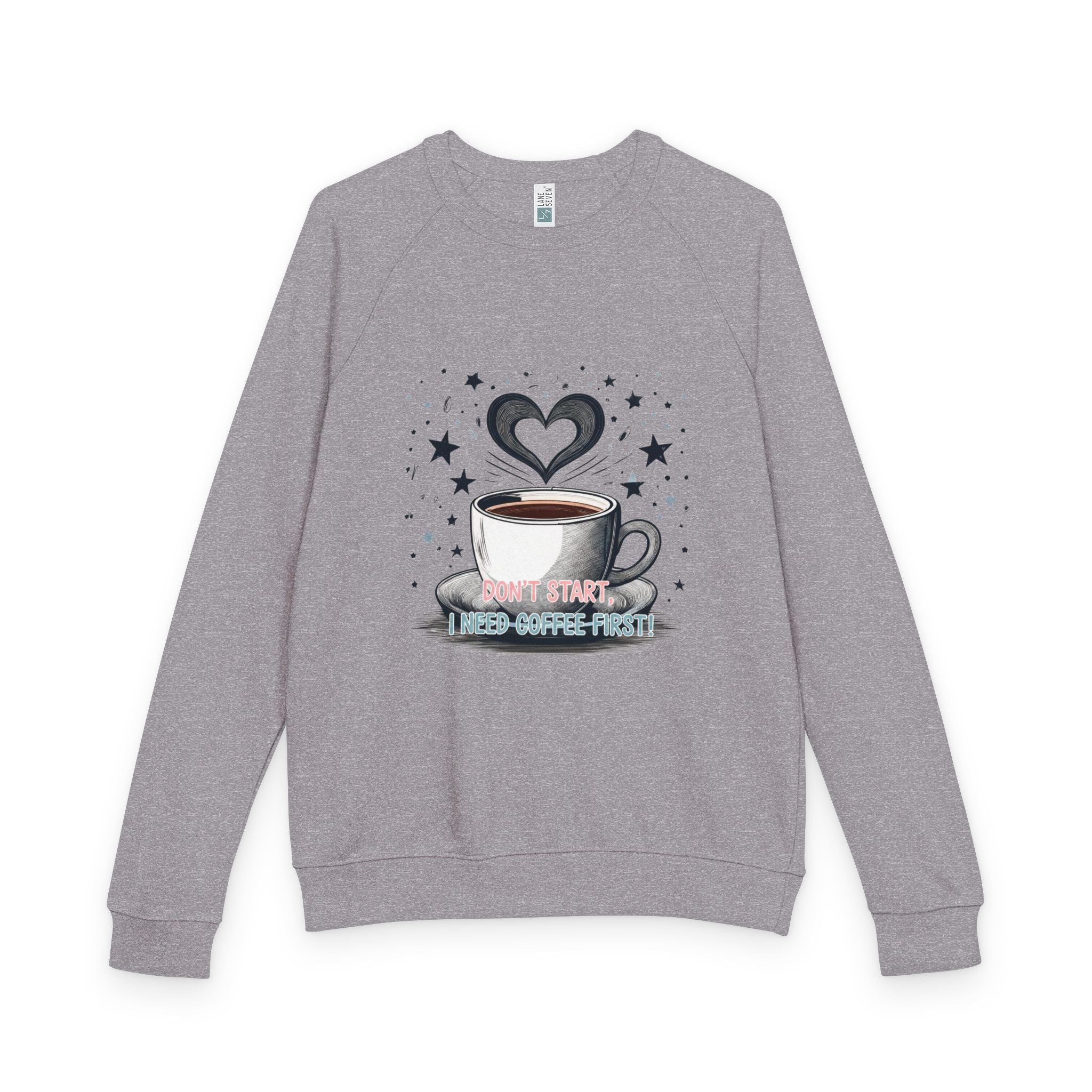 Bruntee Coffee Lover Crewneck – Funny Cozy Sweatshirt, Unisex Casual Wear, Gift for Coffee Enthusiasts