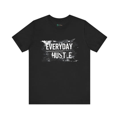 Bruntee "Everyday Hustle" Men's Motivational Tee | 100% Cotton Streetwear & Fitness Shirt