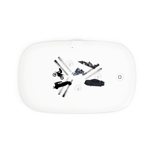 Bruntee UV Phone Sanitizer & Wireless Charger- Motor Sports