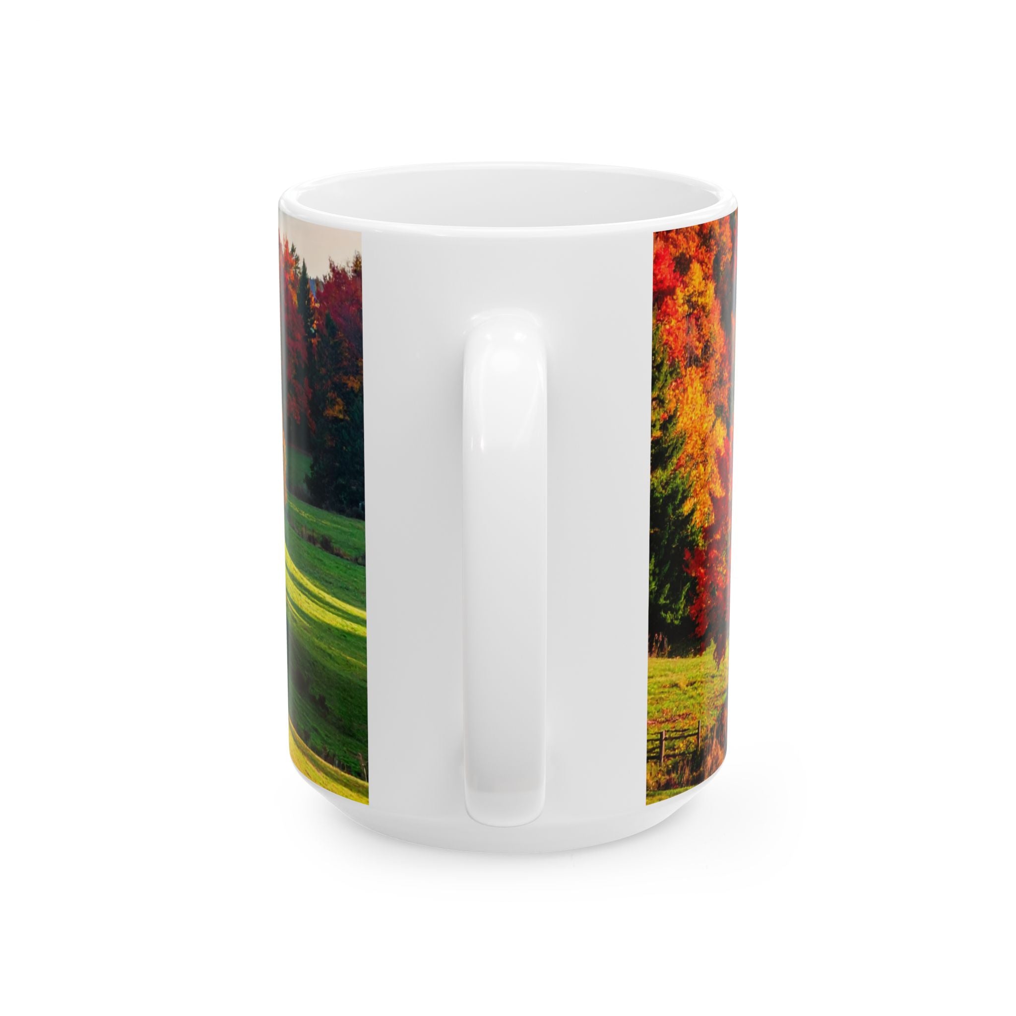 Fall Landscape Mug – Scenic Fall Coffee Cup, Cozy Seasonal Drinkware,