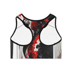 Bold Abstract Sports Bra | Stylish Activewear for Women, Gym & Yoga Top, Comfortable Fitness Apparel