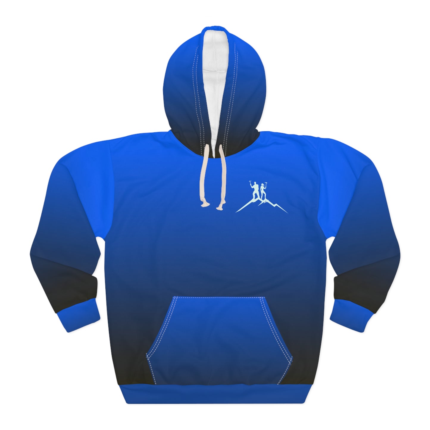 Bruntee Adventure Ready Men’s Pullover Hoodie | Motivational Sweatshirt for Travel & Outdoor Enthusiasts