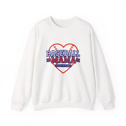Bruntee Baseball Mama Sweatshirt – Cozy Game Day Crewneck