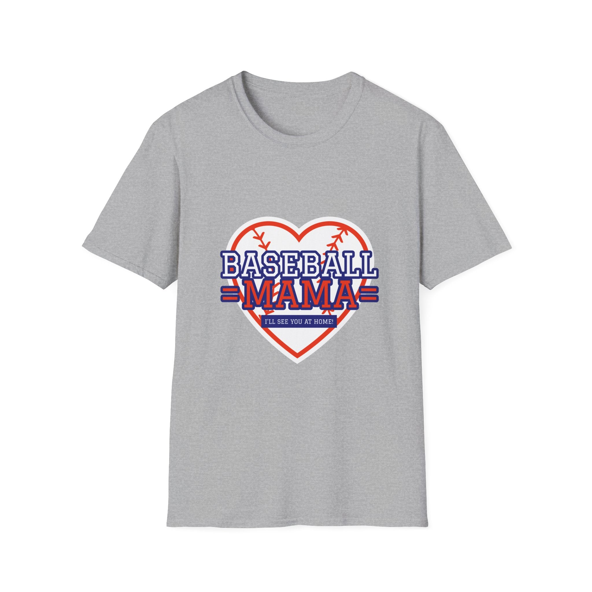 Baseball Mama T-Shirt: Perfect Gift for Baseball Fans, Mother's Day, Sports Events, Casual Wear, Trendy Tee
