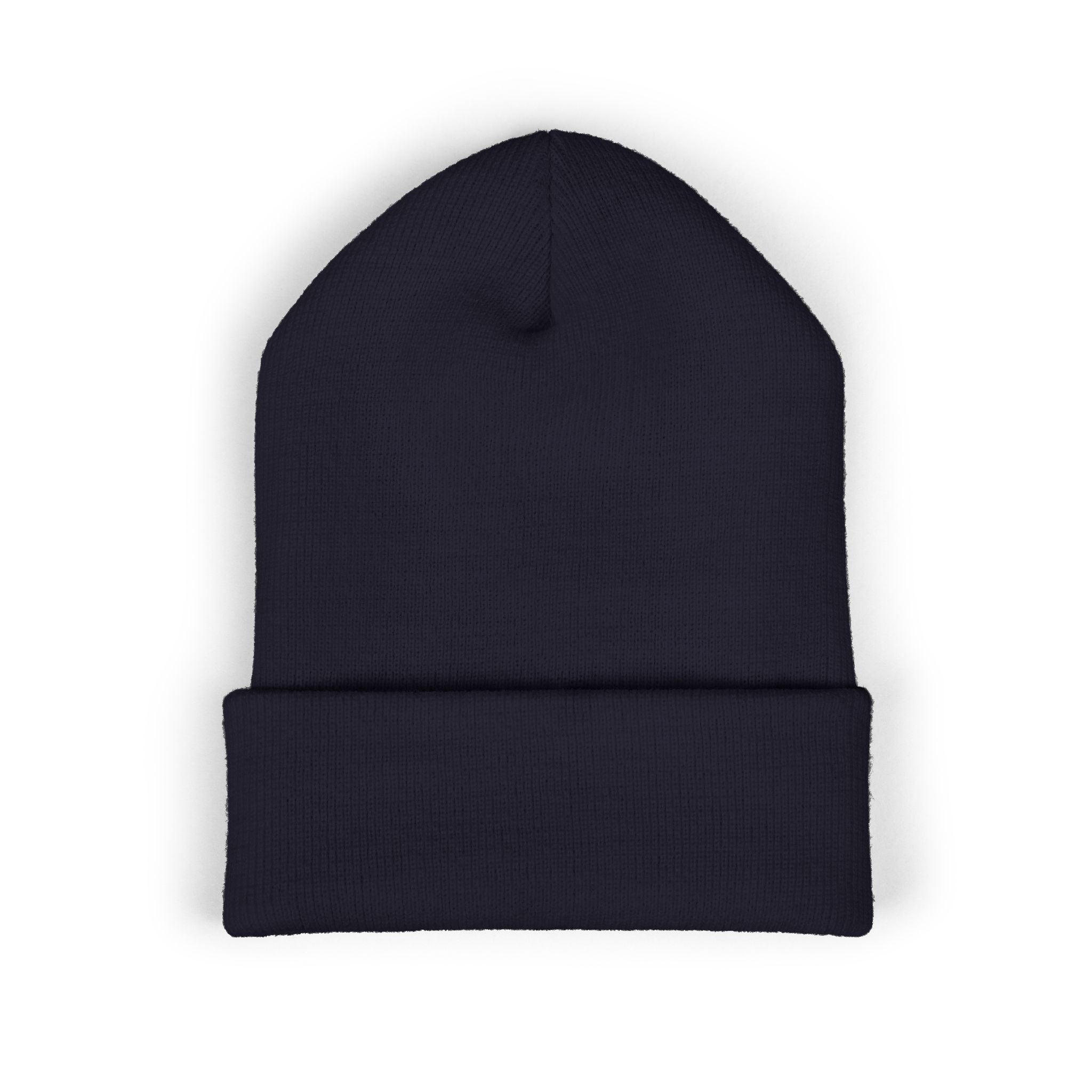 Bruntee Embroidered Cuffed Beanie – Classic Knit Hat, Unisex Winter Streetwear, Cozy Gift for Men, Women & Teens