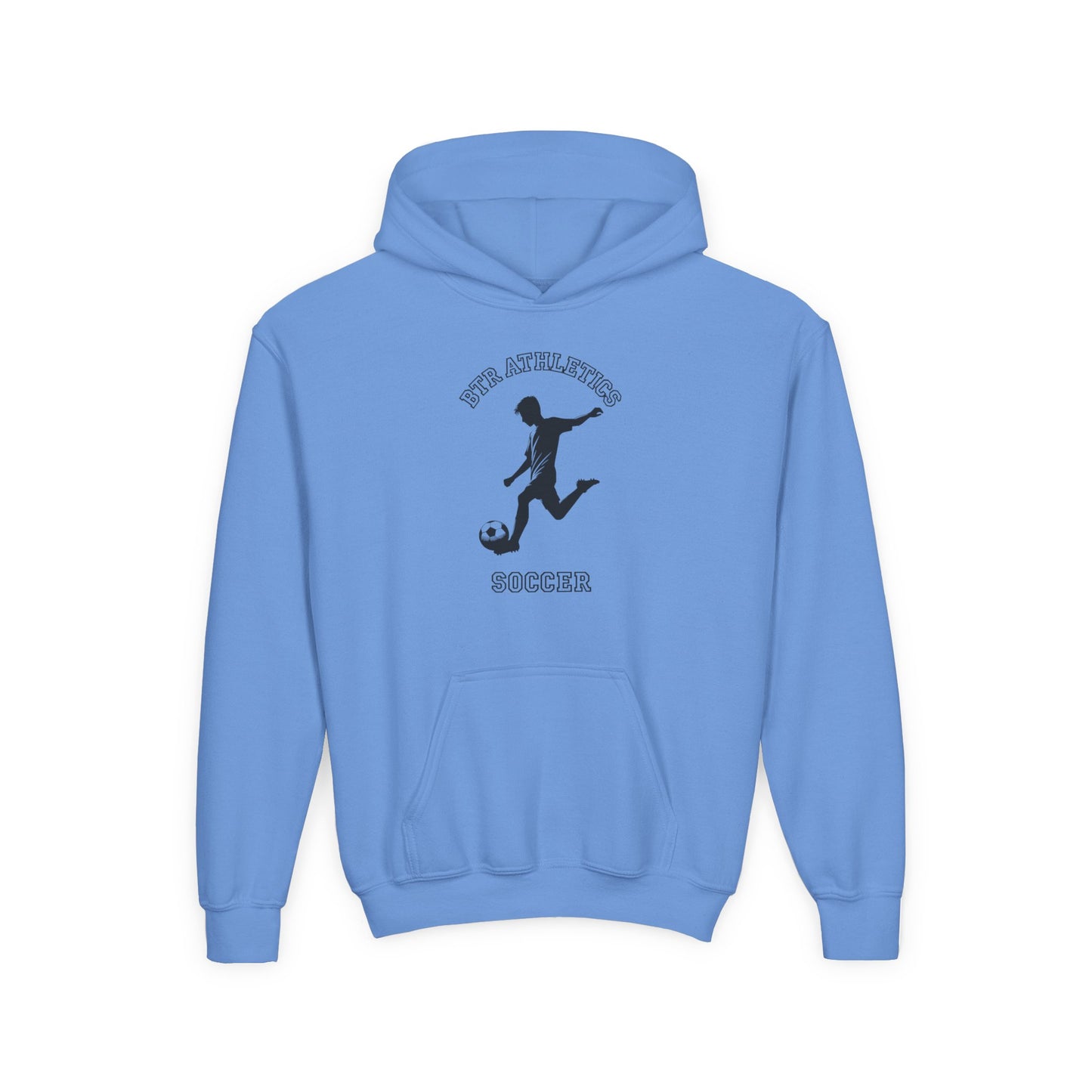 Bruntee Boy's Soccer Hoodie — Silhouette Sweatshirt