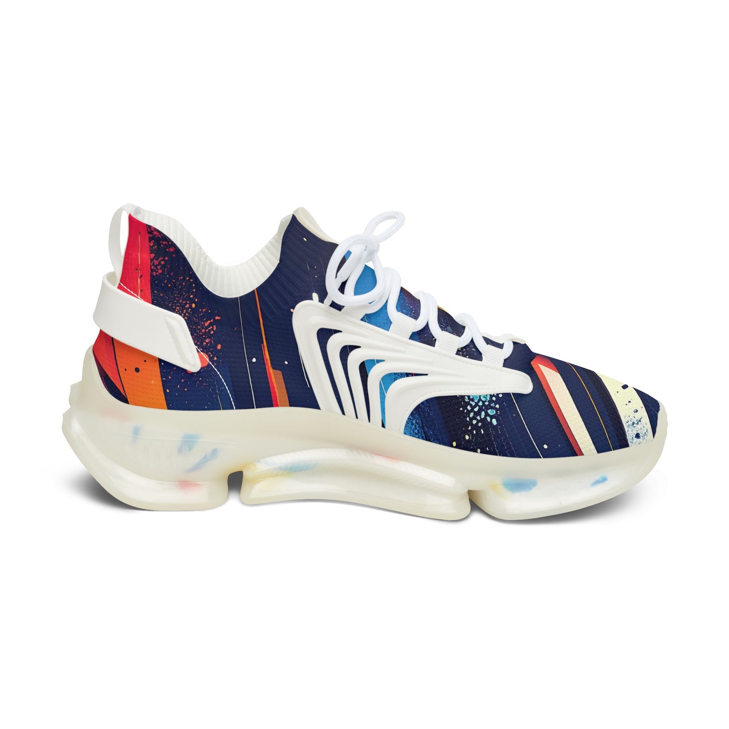 Bruntee Vibrant Women’s Mesh Sneakers - Lightweight Colorful Running Footwear