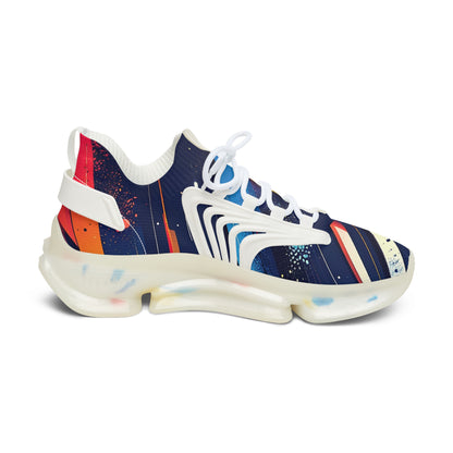 Bruntee Vibrant Women’s Mesh Sneakers - Lightweight Colorful Running Footwear